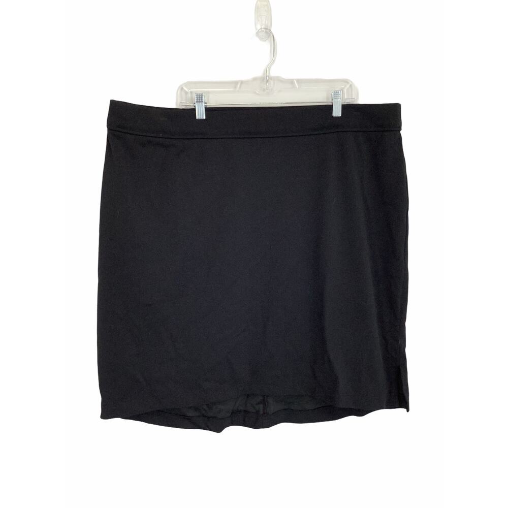 Unbranded Solid black Mini Skirt Women’s